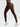Women's high waisted pocket flared leggings side view