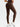 Women's high waisted pocket flared leggings back view