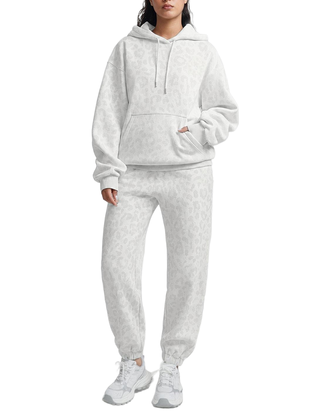 Wholesale Unisex Hoodie and Jogger Sweatpants Set with Hidden Pockets