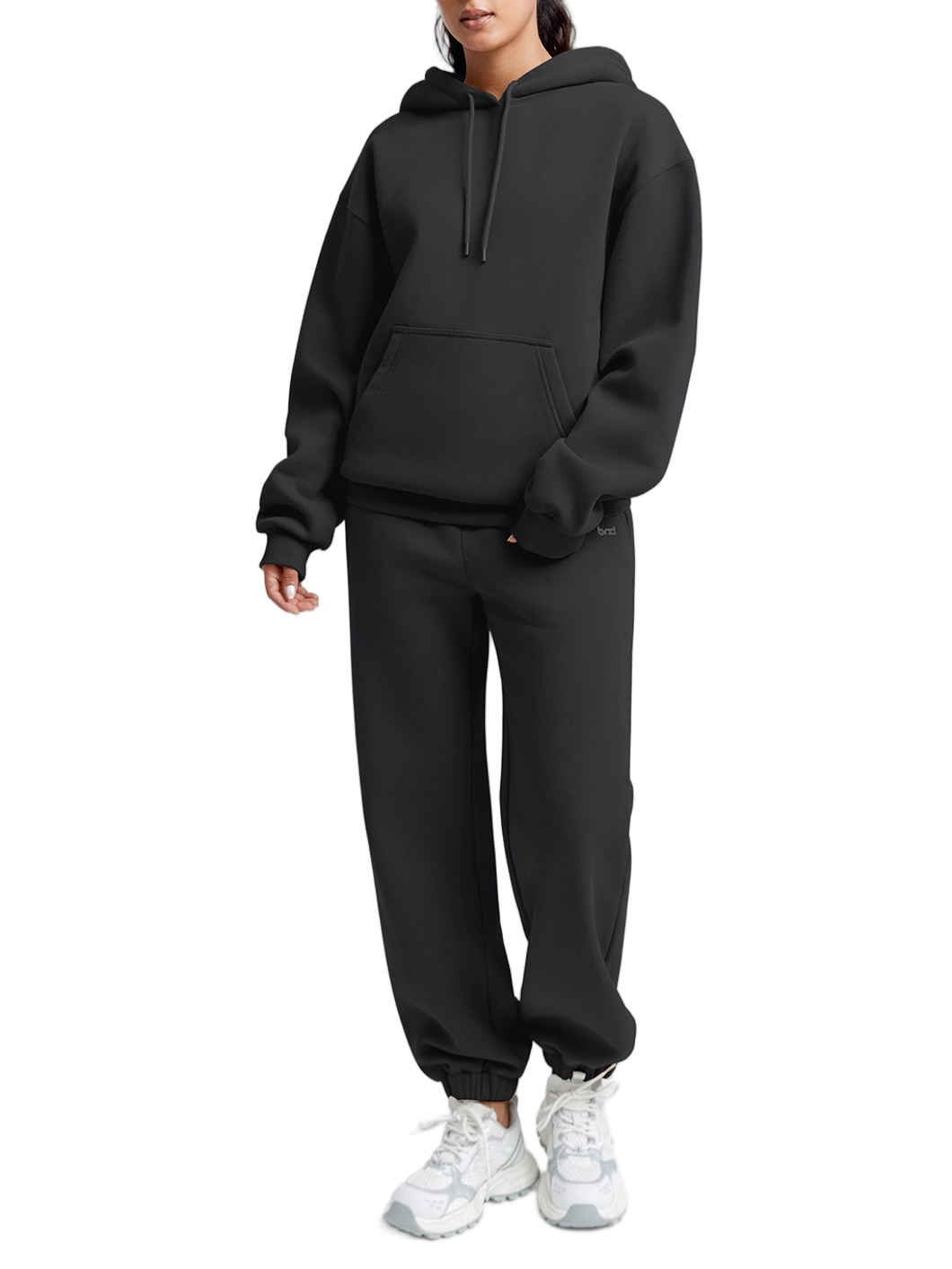 Wholesale Unisex Hoodie and Jogger Sweatpants Set with Hidden Pockets