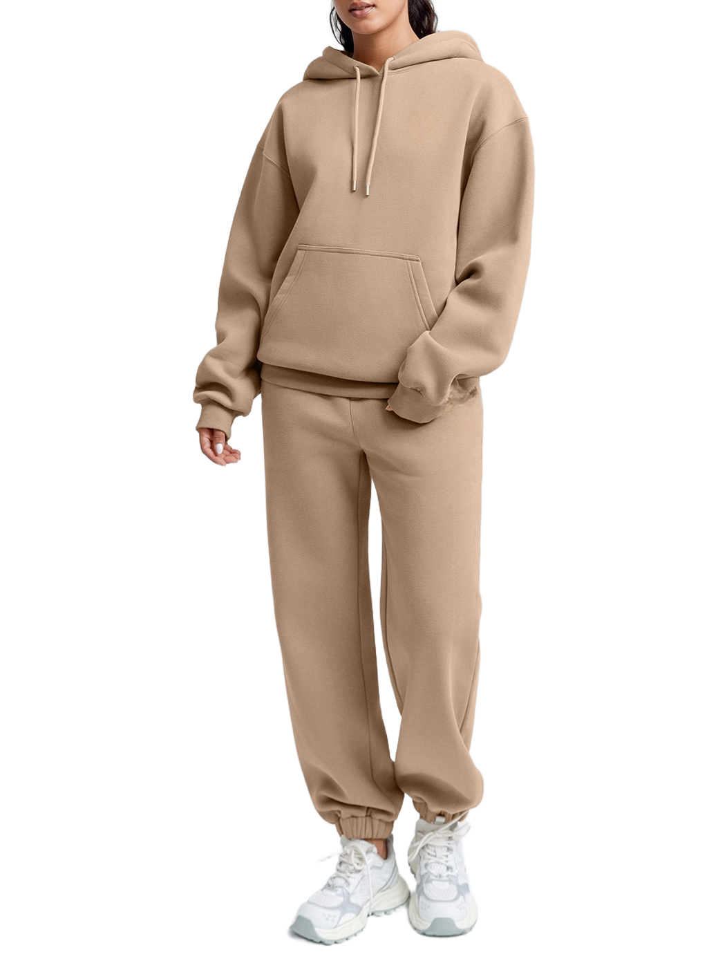 Wholesale Unisex Hoodie and Jogger Sweatpants Set with Hidden Pockets