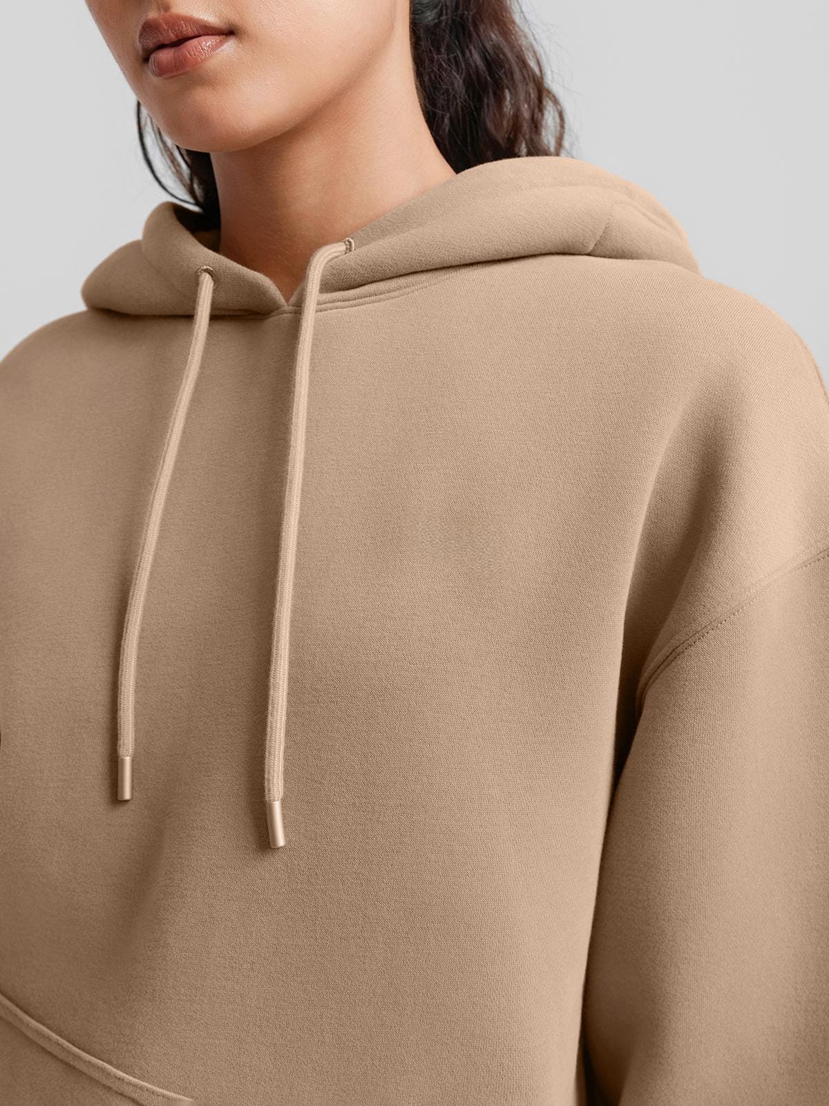 Vractive Wholesale Oversized Hooded Sweatshirt with Hidden Phone Pocket & Headphone Holder