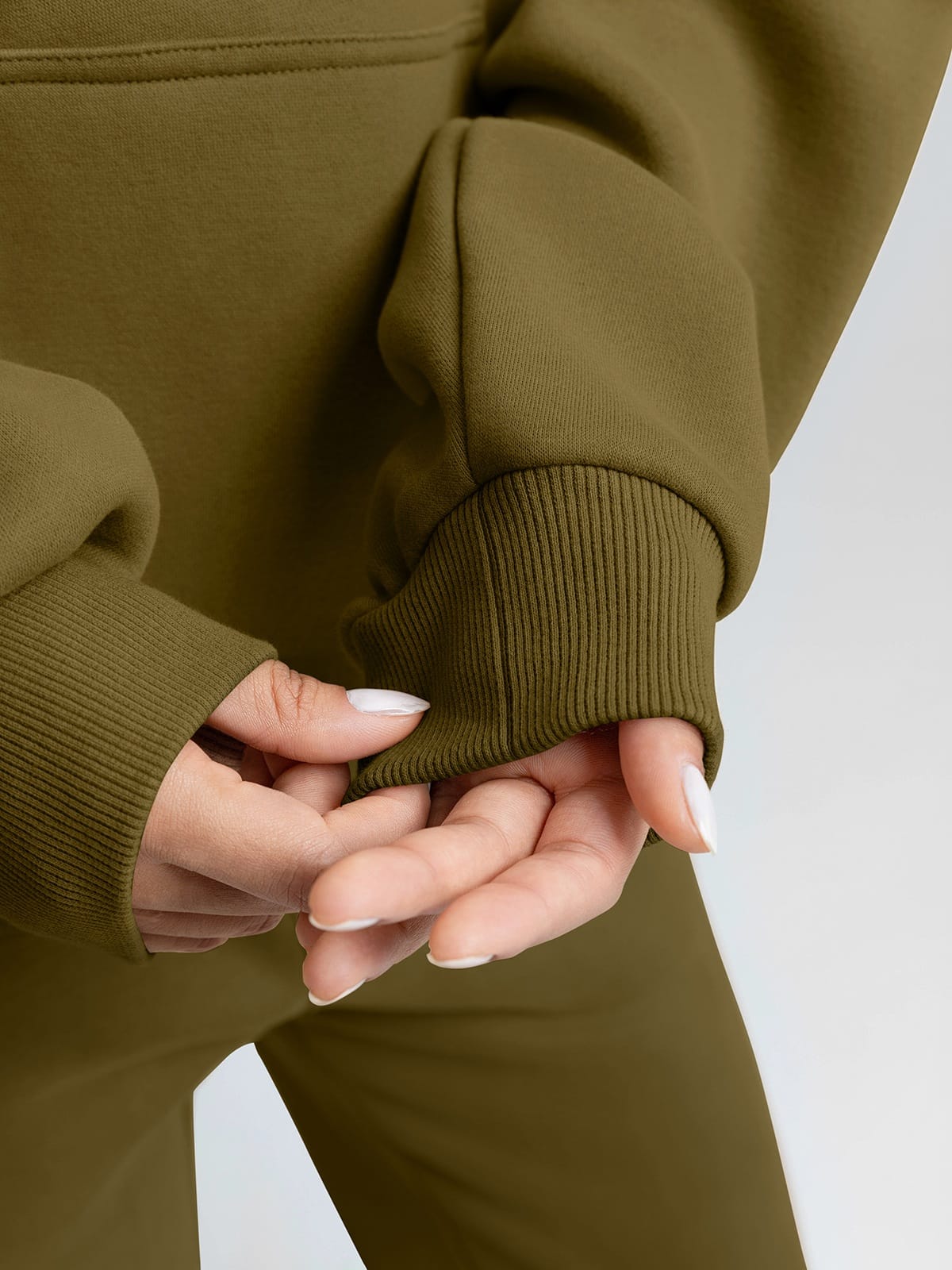 Vractive Wholesale Oversized Hooded Sweatshirt with Hidden Phone Pocket & Headphone Holder