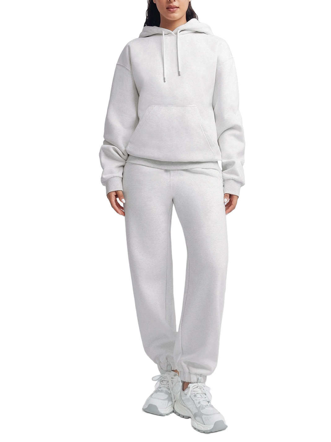 Wholesale Unisex Hoodie and Jogger Sweatpants Set with Hidden Pockets