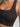 Side profile of Vractive Black molded zipper activewear vest