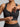 Close-up of the convenient front zipper on Black Vractive sports bra for easy on and off
