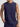 Navy men sleeveless sports vest breathable workout tank top gym training