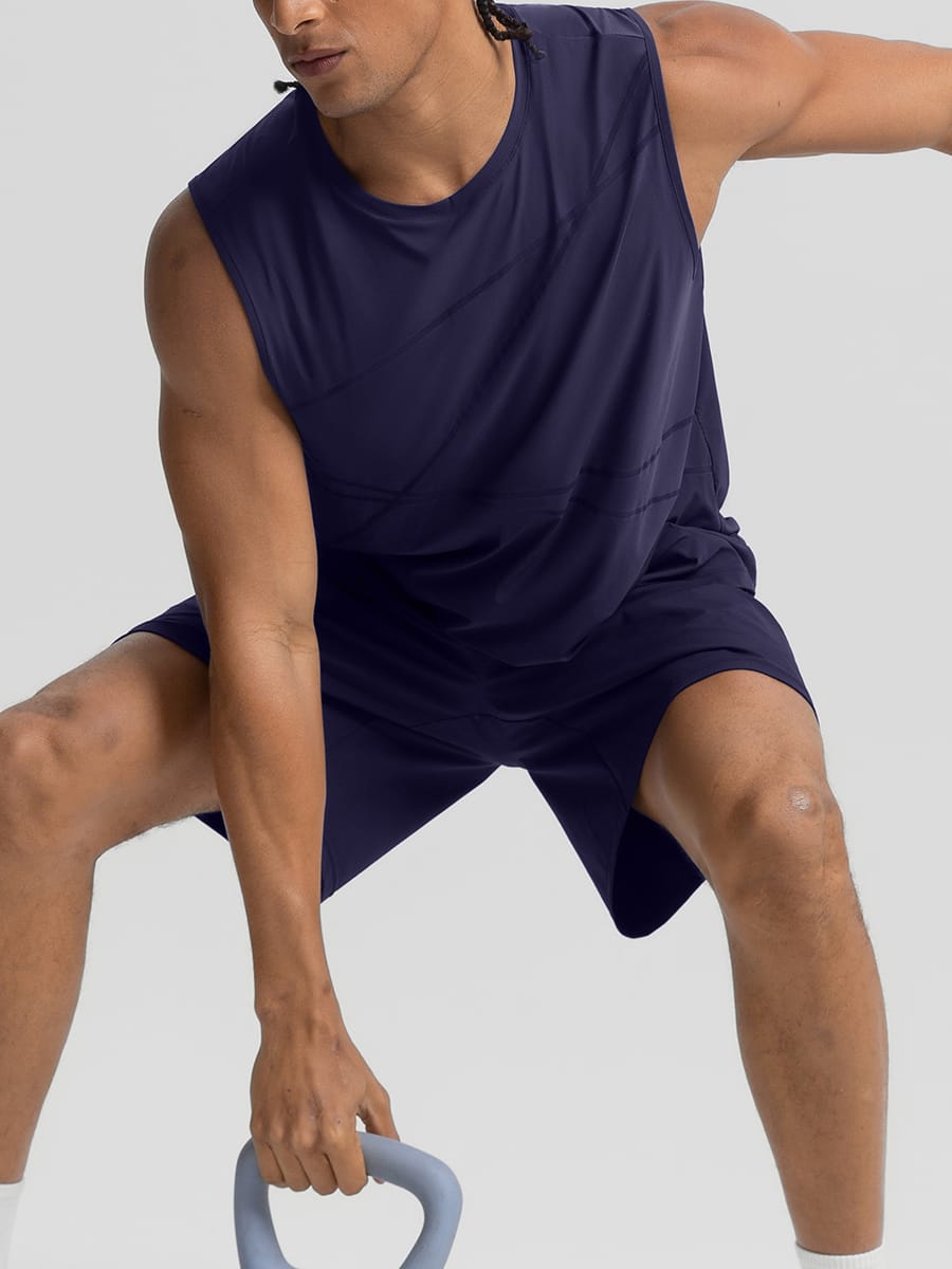 Vractive Men's Quick Dry Workout Tank Top Summer Fitness Vest wholesale lifestyle