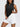 black womens sleeveless golf polo shirt front view athletic golf top vractive