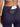 blue womens high waisted yoga leggings back view slim fit sports pants