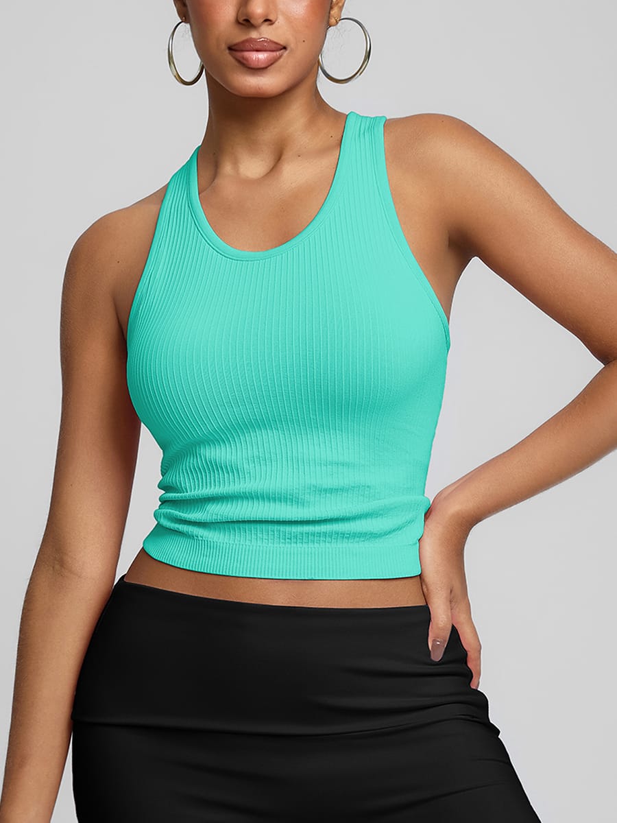Vractive Wholesale Custom Womens' Sports Bra TightFitting Gym Yoga wholesale front view