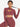 Vractive wholesale round collar long sleeve crop top for running (only tops), burgundy ribbed workout crop top wholesale
