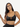 Front view of brown Vractive wholesale sports bra, front cross hollow design
