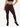 Vractive wholesale yoga pants with wine red and black splice, high-waisted yoga leggings wholesale
