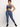 Blue Vractive eco-friendly sexy seamless sportswear, blue butt lifting tummy control activewear set
