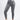 Wholesale Mid-Waist Silver Film Sauna Yoga Sports Pants