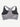Wholesale Ultra Elasticity Silver Film Sauna Sport Bra with Removable cups