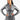 Vractive silver film sauna long sleeve thumb hole sports top, front view with full zip closure
