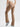 Wholesale Cross Waist Butt Lifting Flare Leggings with Hidden Pocket