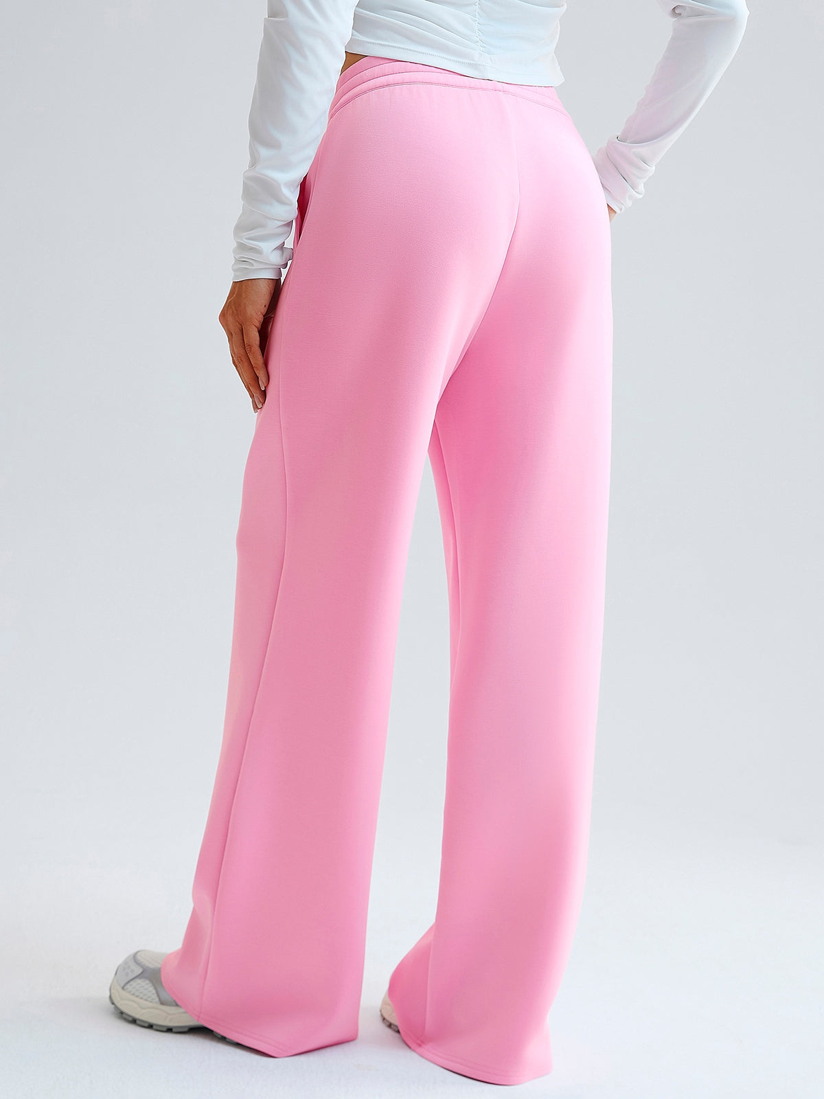 Vractive Wholesale Modal Half-Zip Hoodie and Wide-Leg Sweatpants Set