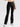 Wholesale Cross Waist Butt Lifting Flare Leggings with Hidden Pocket