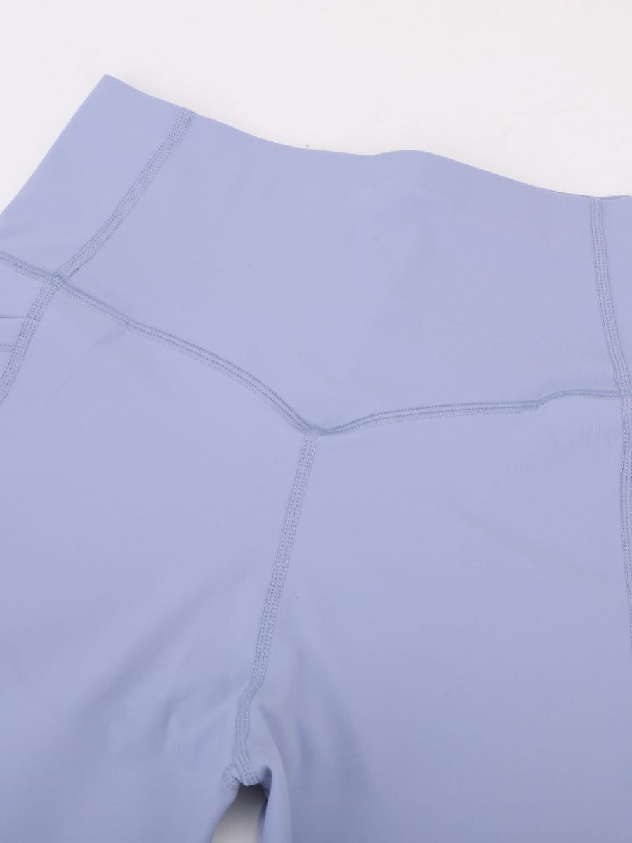 Women’s Sculpting Yoga Pants with Mesh-Lined Waistband, Peach Lift & Leg-Sculpting Panel Design