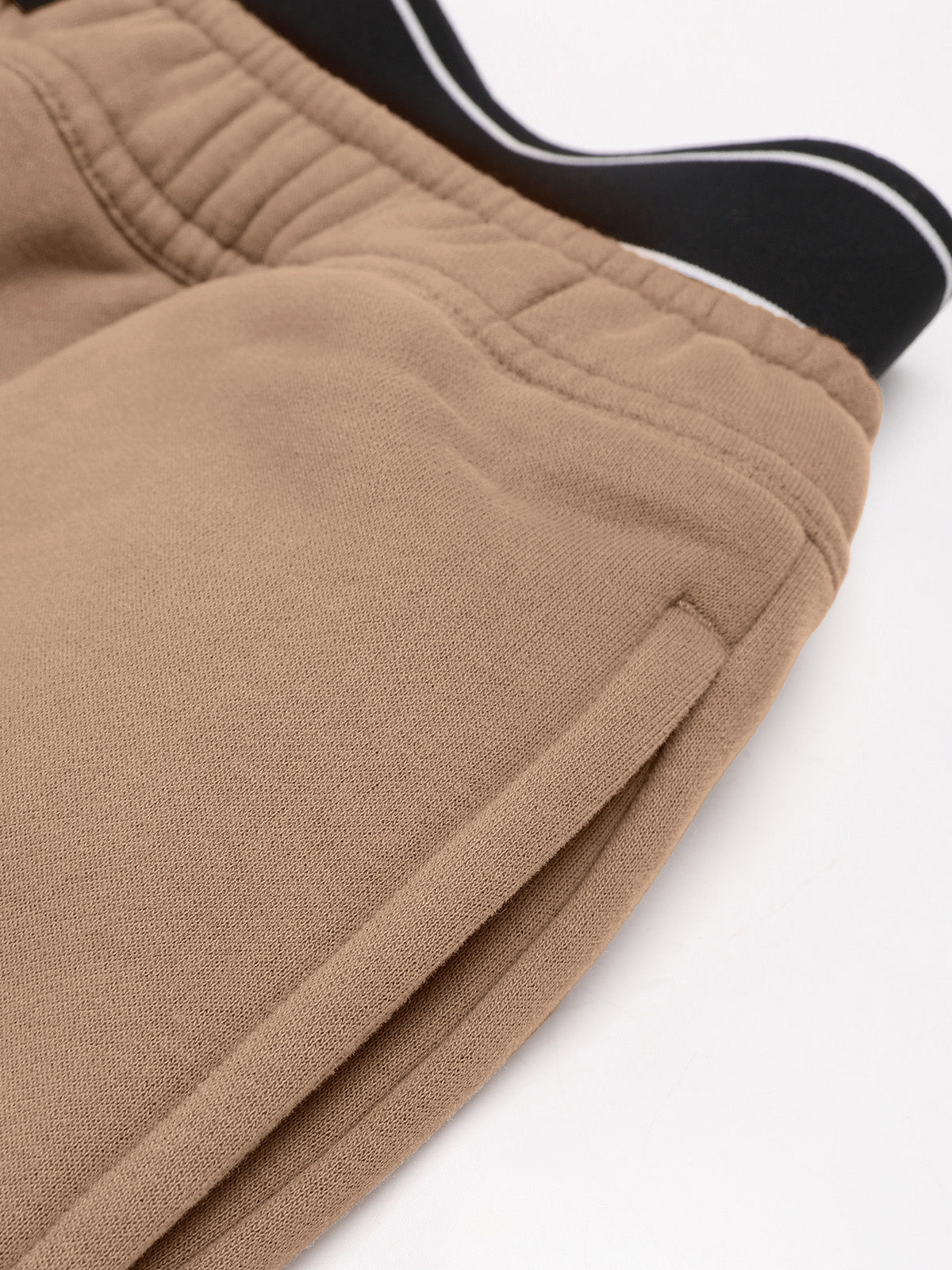 Wholesale Cropped Half-Zip Sweatshirt and Double-Waist Sweatpants Set