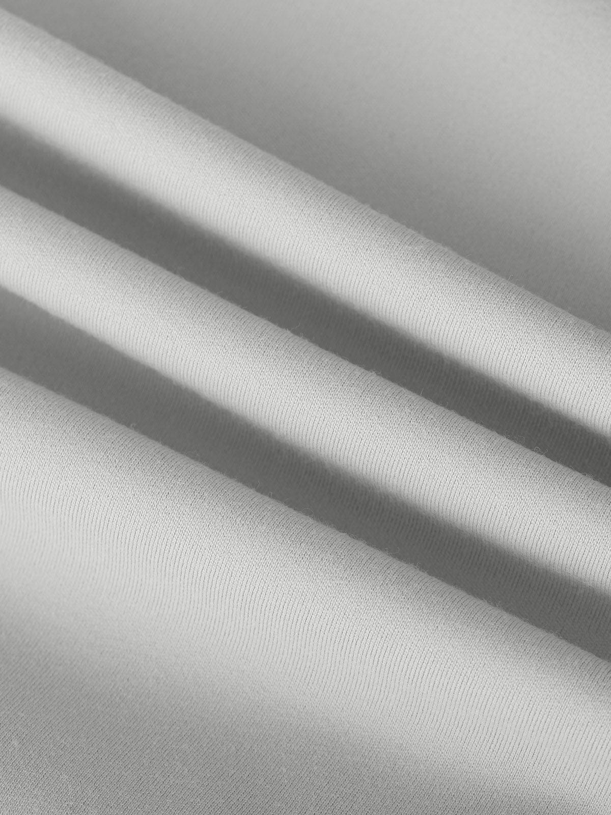 Close-up texture of breathable Taupe Brown material on Vractive sports bra