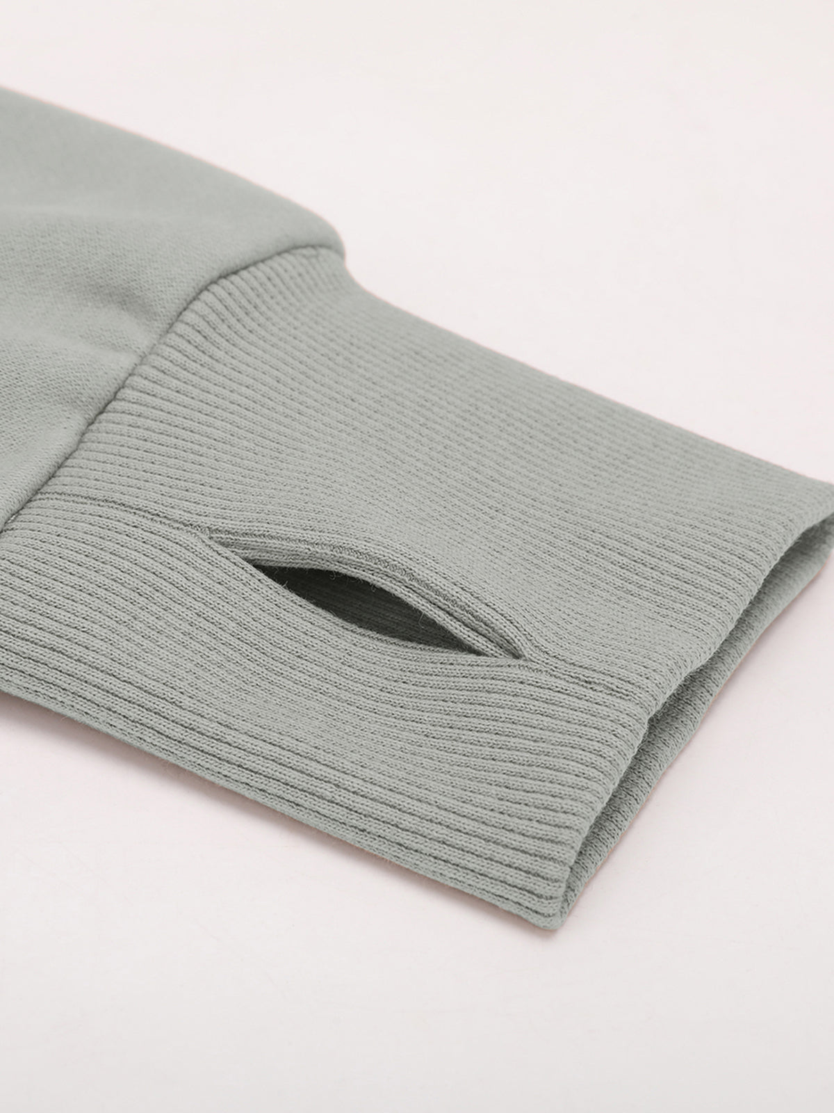 Wholesale Cropped Half-Zip Sweatshirt and Double-Waist Sweatpants Set