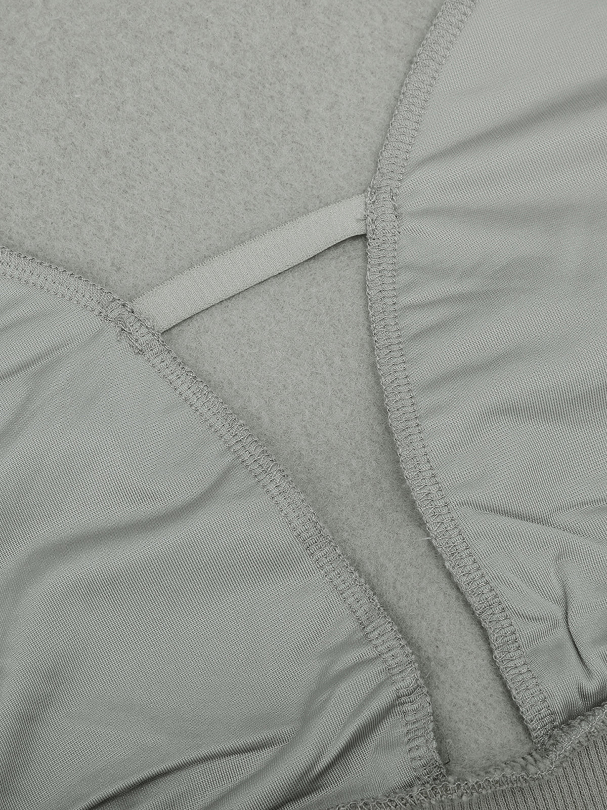 Wholesale Cropped Half-Zip Sweatshirt and Double-Waist Sweatpants Set
