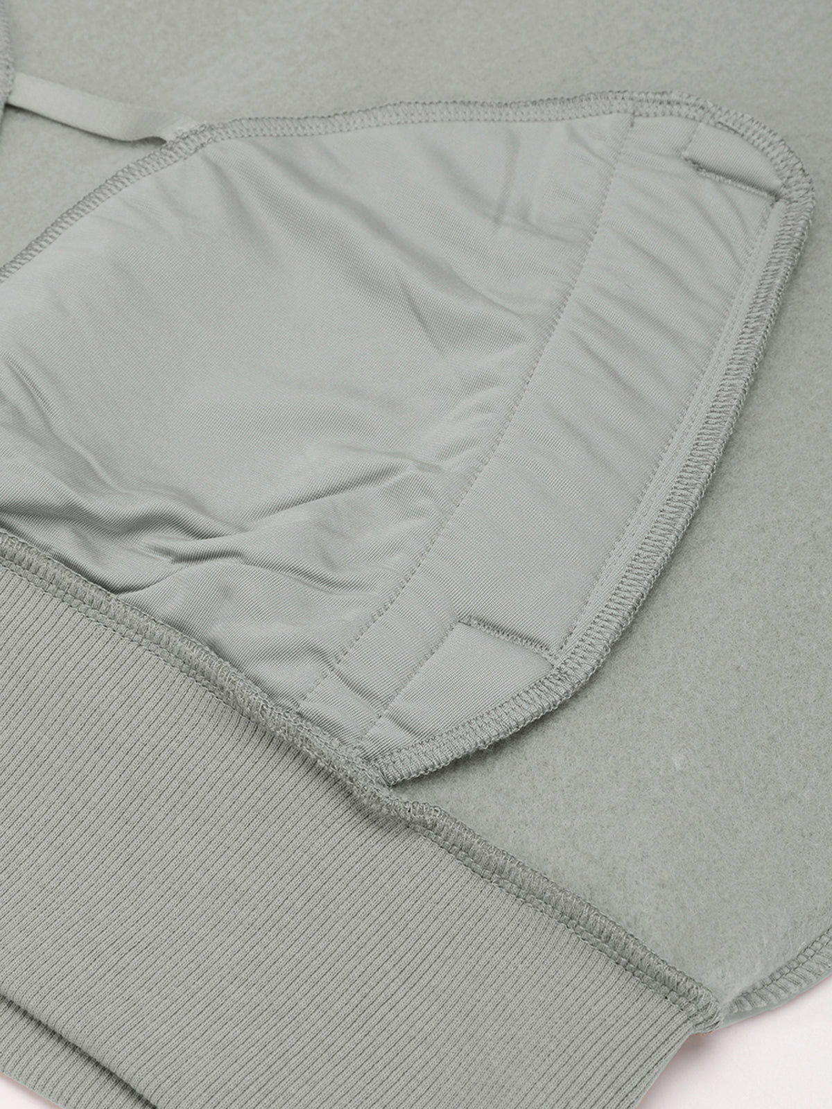 Wholesale Cropped Half-Zip Sweatshirt and Double-Waist Sweatpants Set