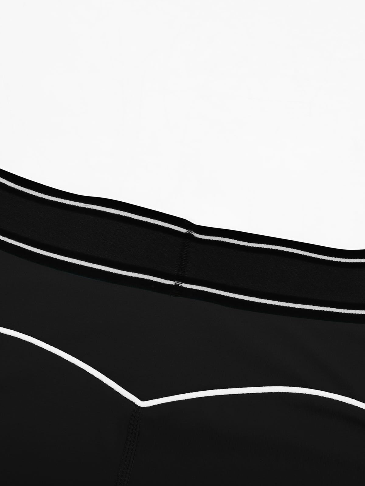 High waisted flared leggings back seam detail
