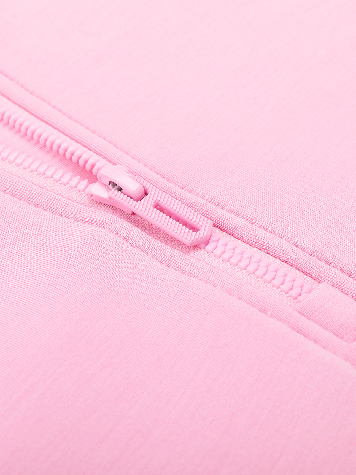 Wholesale Cropped Half-Zip Hoodie with Thumb Holes | Modal Blend