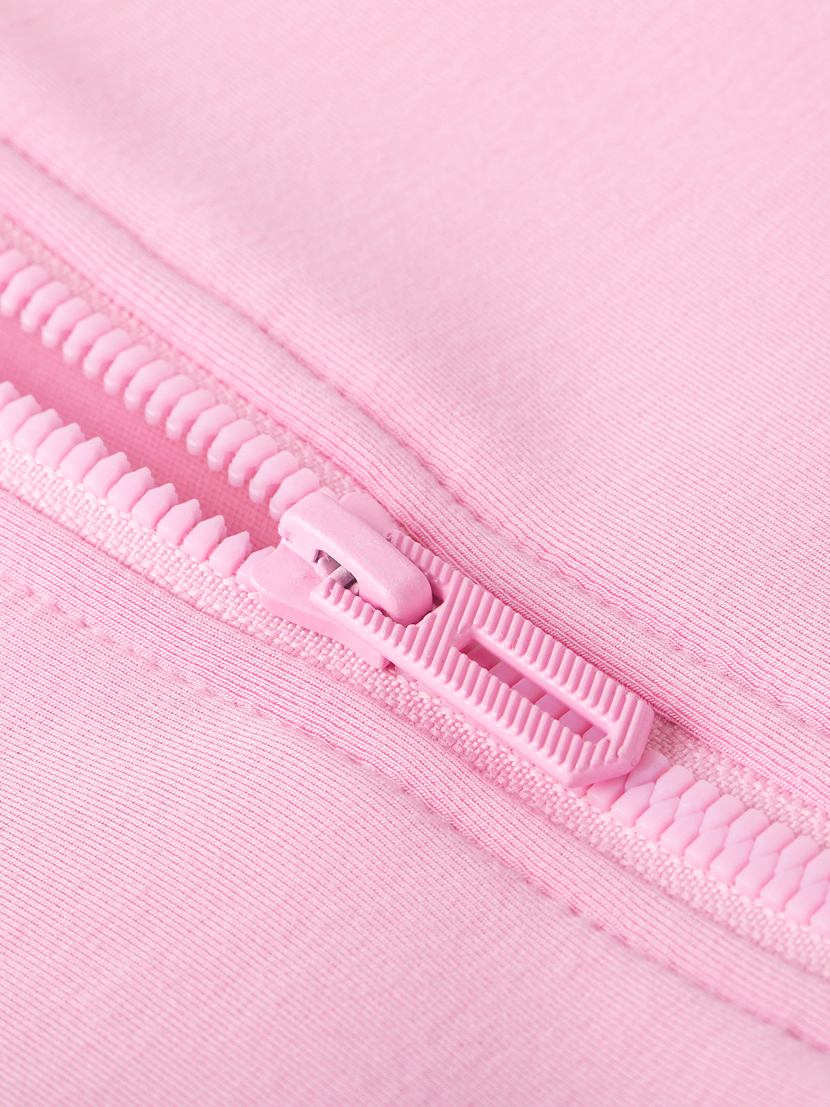 Wholesale Cropped Half-Zip Hoodie with Thumb Holes | Modal Blend