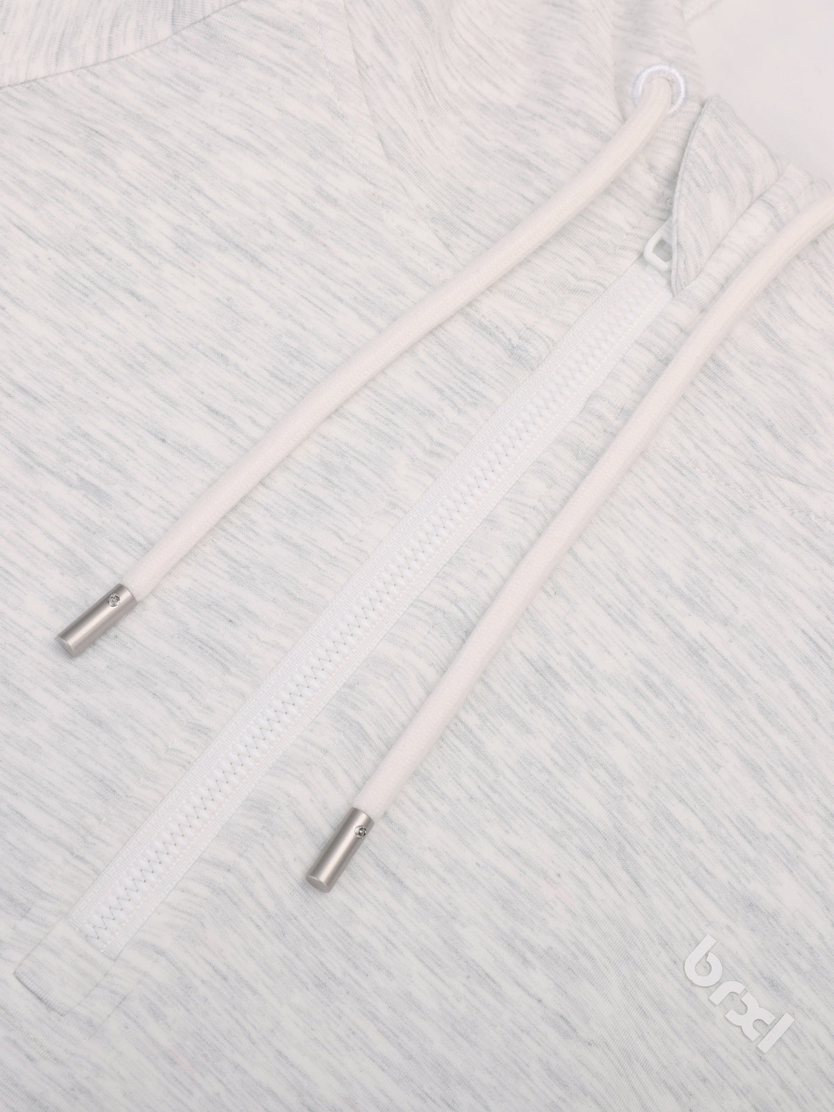 Wholesale Cropped Half-Zip Hoodie with Thumb Holes | Modal Blend