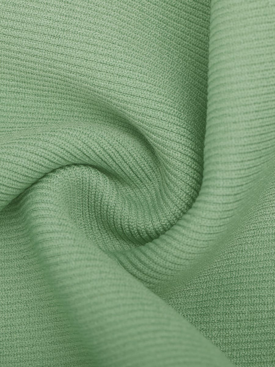Green seamless shaping jumpsuit fabric texture detail