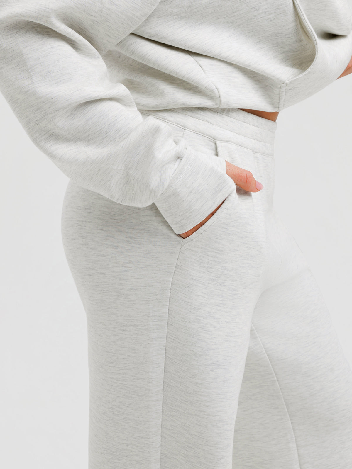 Vractive Wholesale Modal Air-Layer Wide-Leg Sweatpants