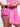 Pink Vractive skirt functional pockets, wholesale built in shorts ruffle hem skirt

