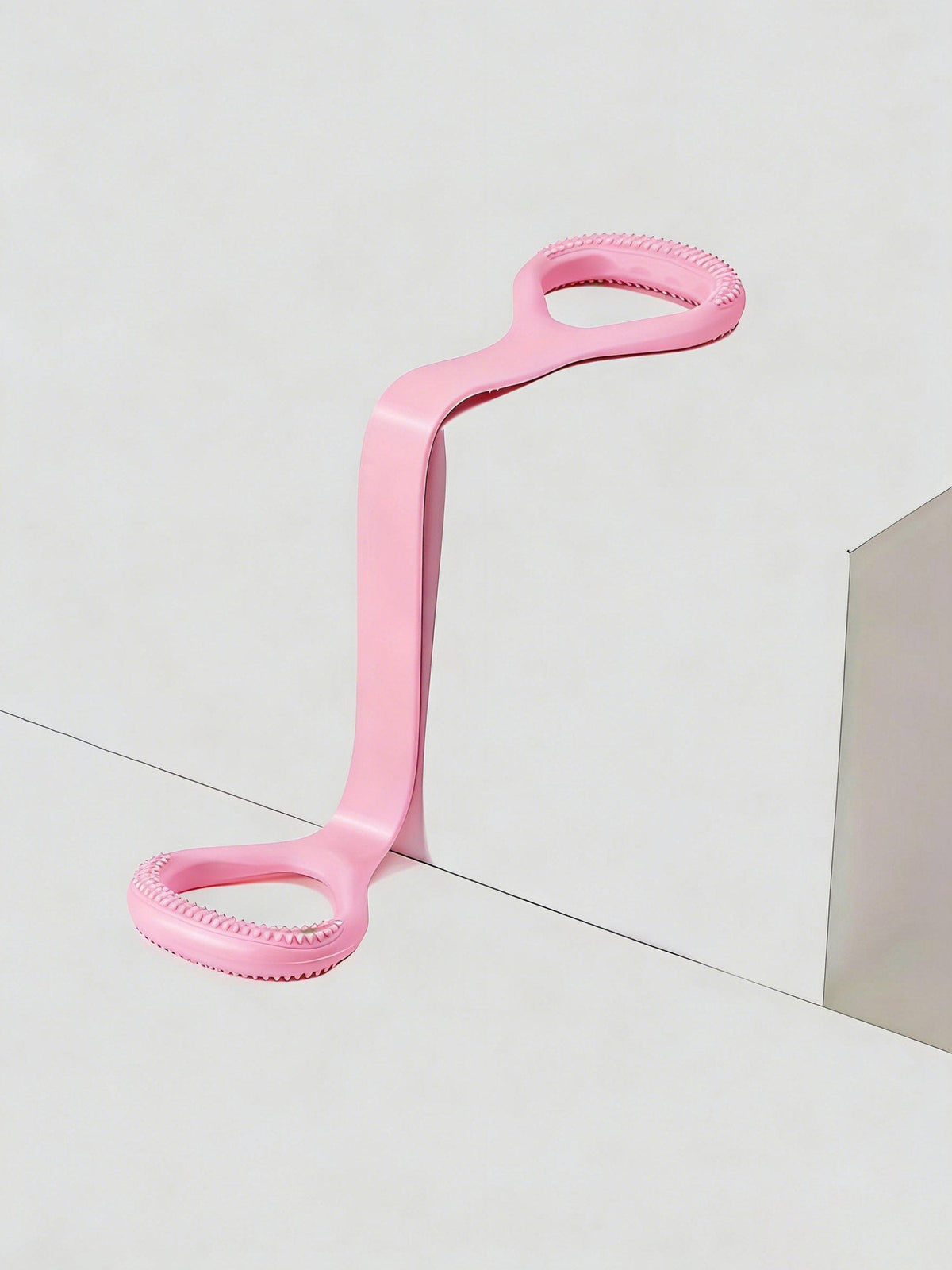 Pink exercise body toning strap stretch band Resistance Pull Rope by Vractive Wholesale