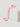Pink exercise body toning strap stretch band Resistance Pull Rope by Vractive Wholesale