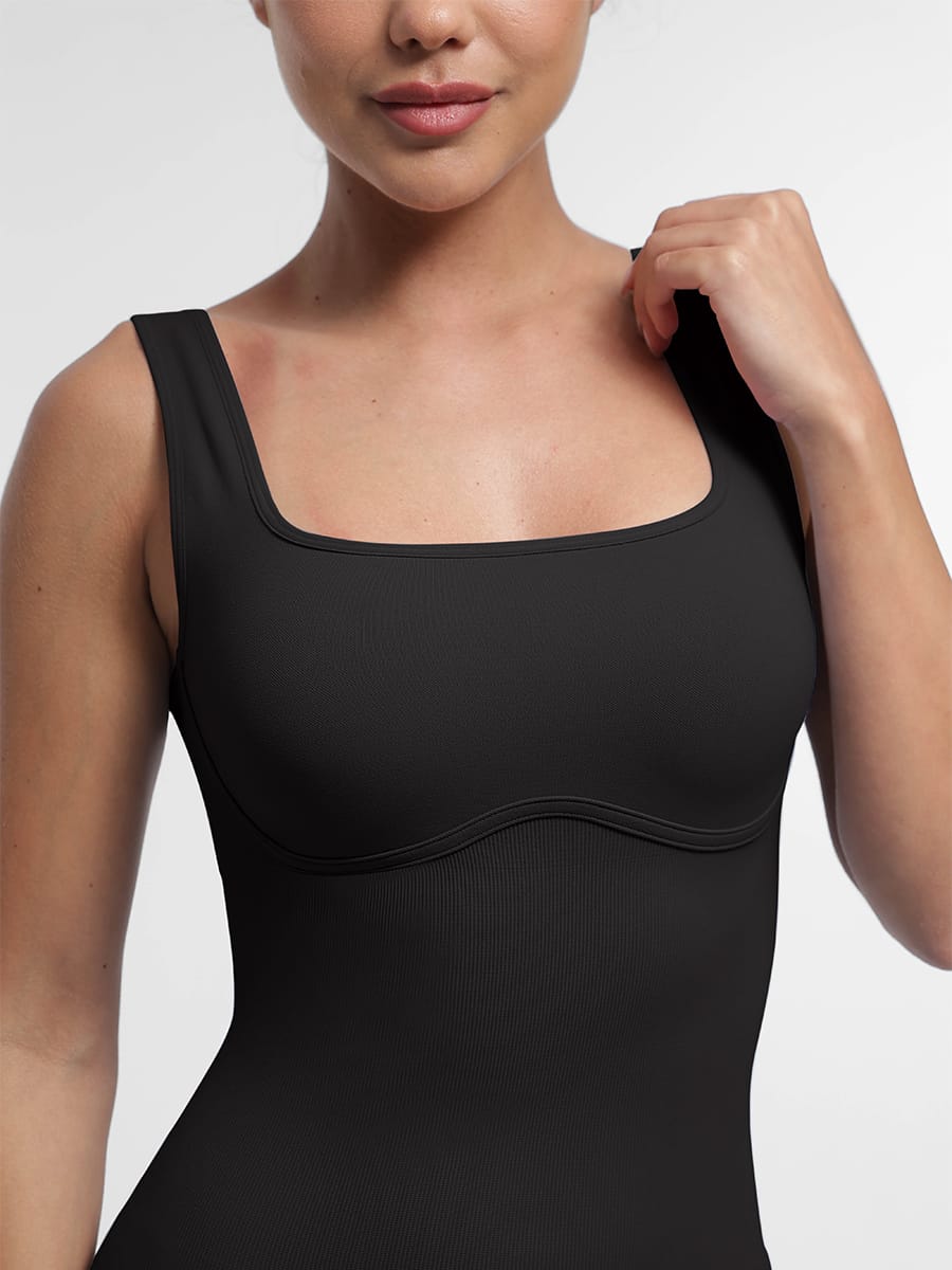 Vractive Seamless Square Neck U-Back Shaping Bodysuit for Women wholesale lifestyle