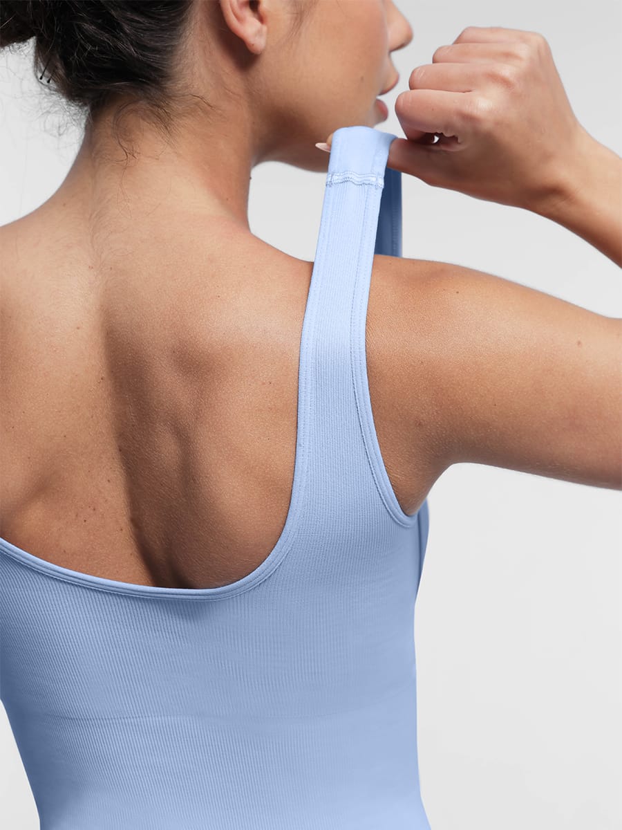 Vractive Seamless Square Neck U-Back Shaping Bodysuit for Women wholesale lifestyle