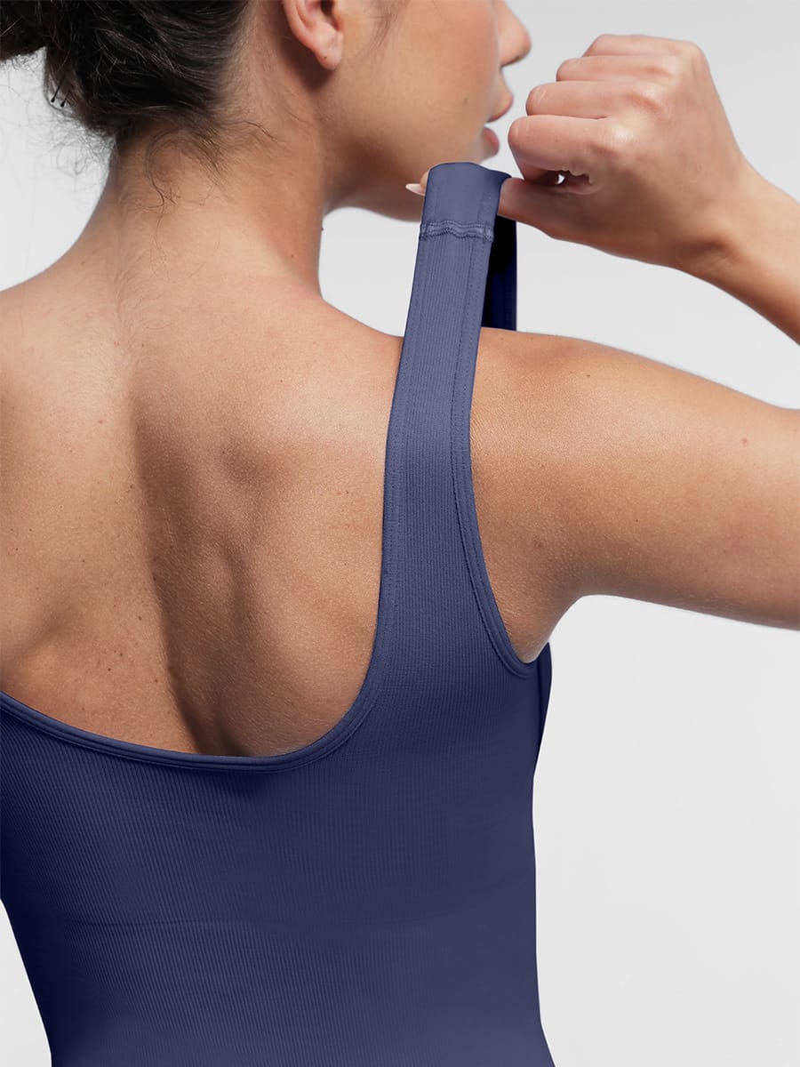 Vractive Seamless Square Neck U-Back Shaping Bodysuit for Women wholesale lifestyle