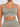 Vractive Heather Gray seamless high-impact sports bra with removable cups front view
