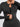 Full zipper detail of black seamless yoga jacket, wholesale activewear top

