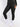 Vractive Black high waisted seamless shaping leggings front view highlighting tummy control