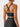 Standard Black crisscross back activewear bra by Vractive Wholesale