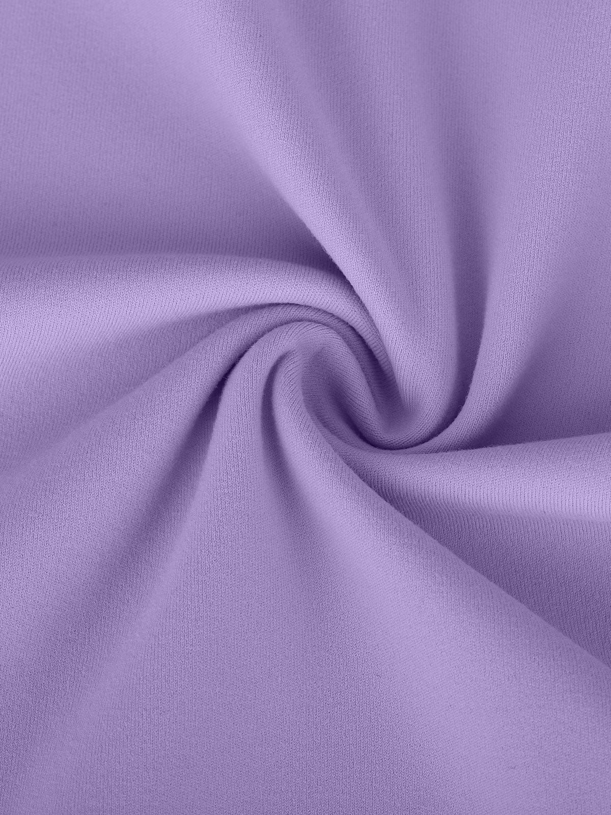 Close-up of the comfortable and breathable Mallow Purple fabric on Vractive bra