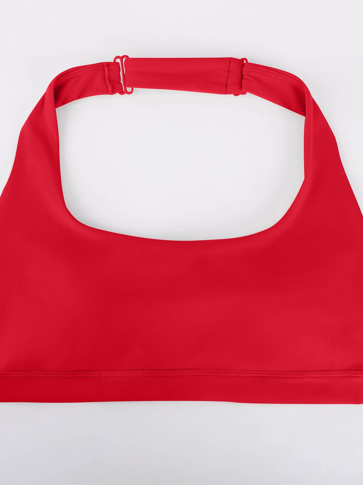 Vractive Square Neck Halter Sports Bra 4 Way Stretch Removable Pads wholesale back view