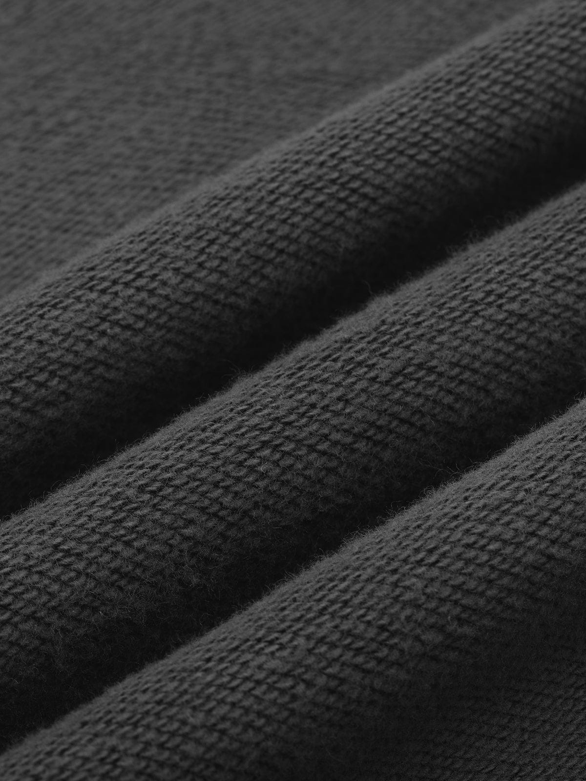 Close-up texture of the soft, breathable premium blend fabric on Taupe Vractive wide leg sweatpants